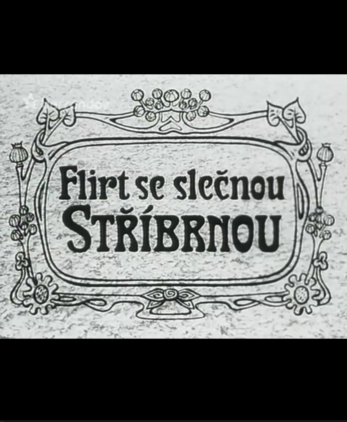Plakát pro film “Flirt se slečnou Stříbrnou”