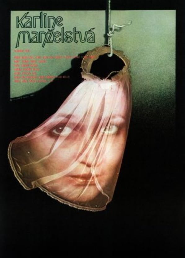 Plakát pro film “Karline Manzelstva”