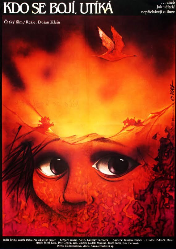 Plakát pro film “Kdo se bojí, utíká”