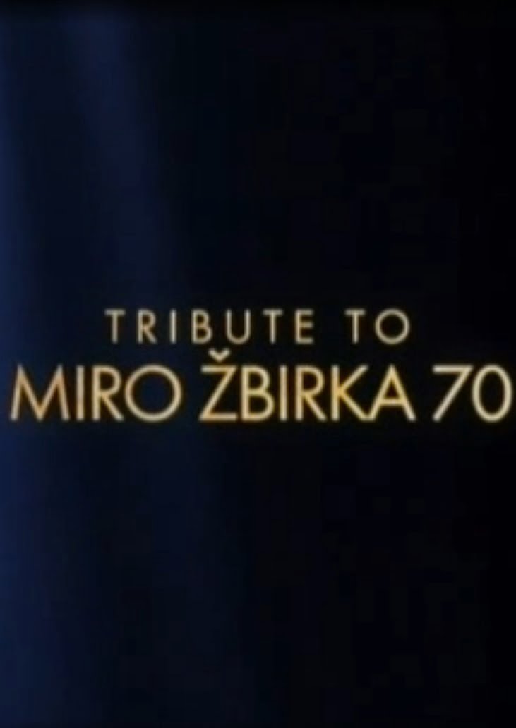 plakát Film Tribute to Miro Žbirka 70