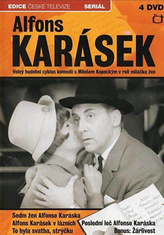 Plakát pro film “Sedm žen Alfonse Karáska”