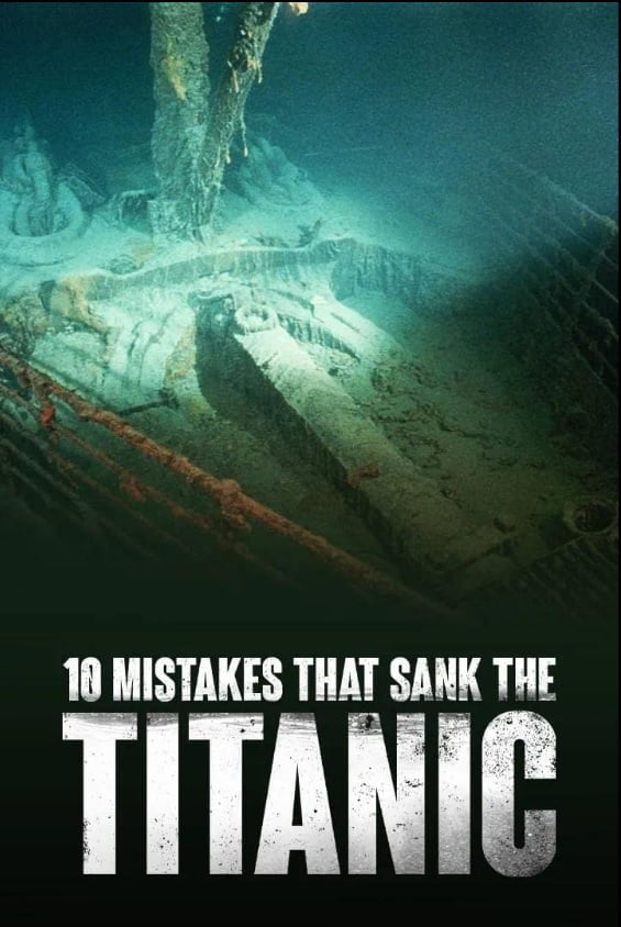 Plakát pro film “Deset chyb, které potopily Titanic”