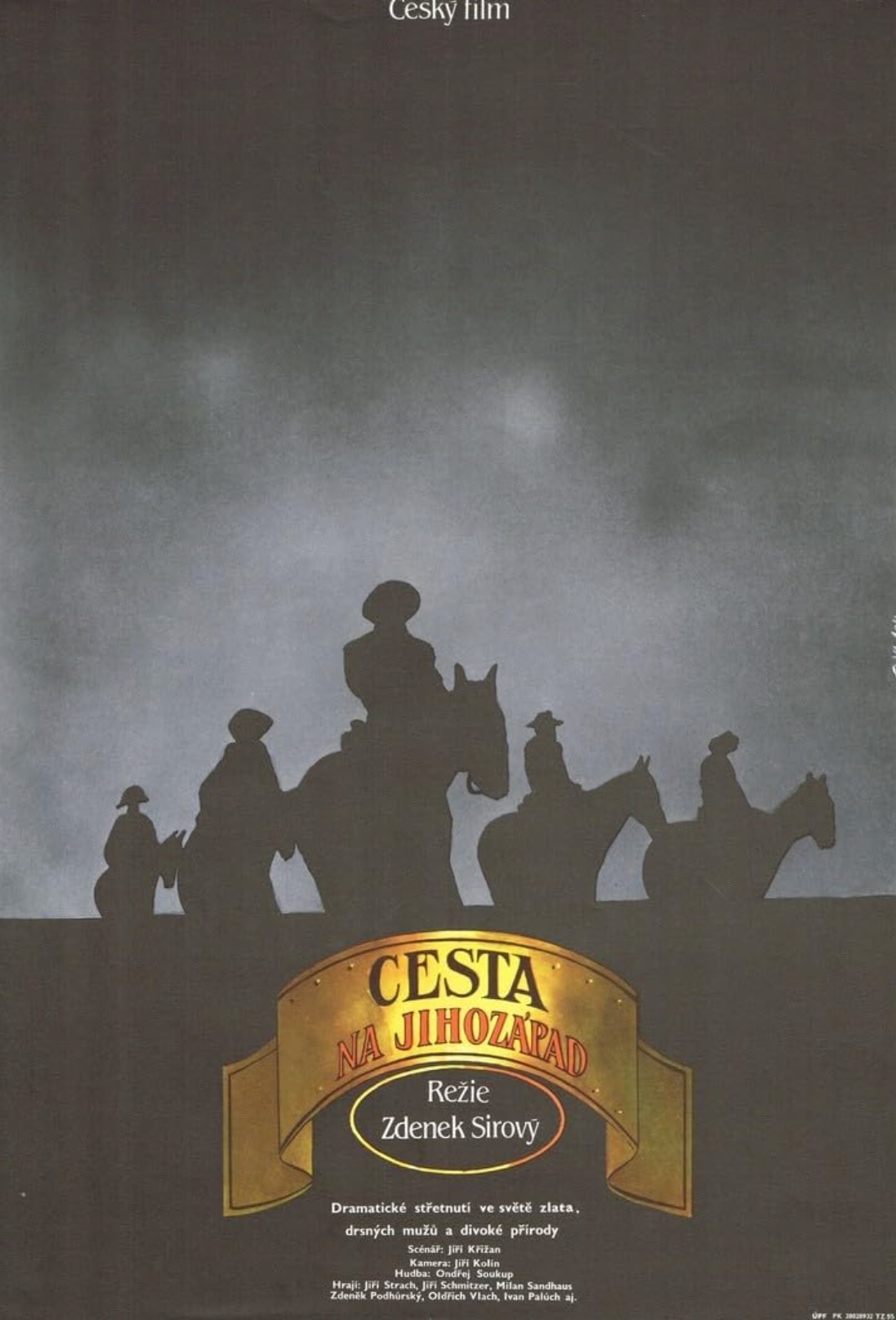 Plakát pro film “Cesta na jihozápad”