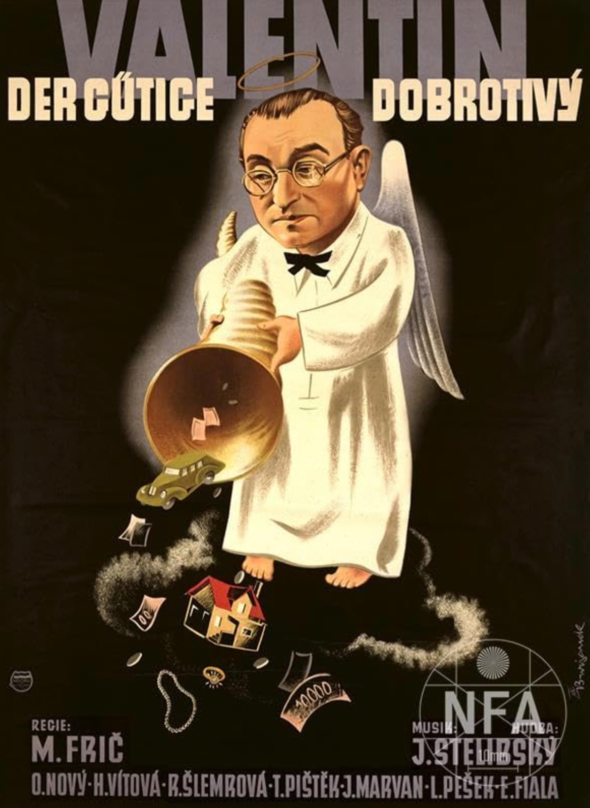 Plakát pro film “Valentin Dobrotivý”