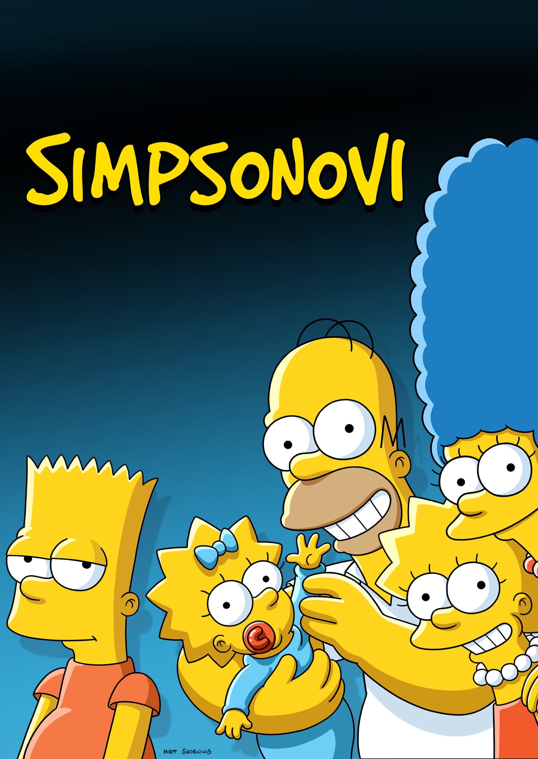 Plakát pro film “Simpsonovi”