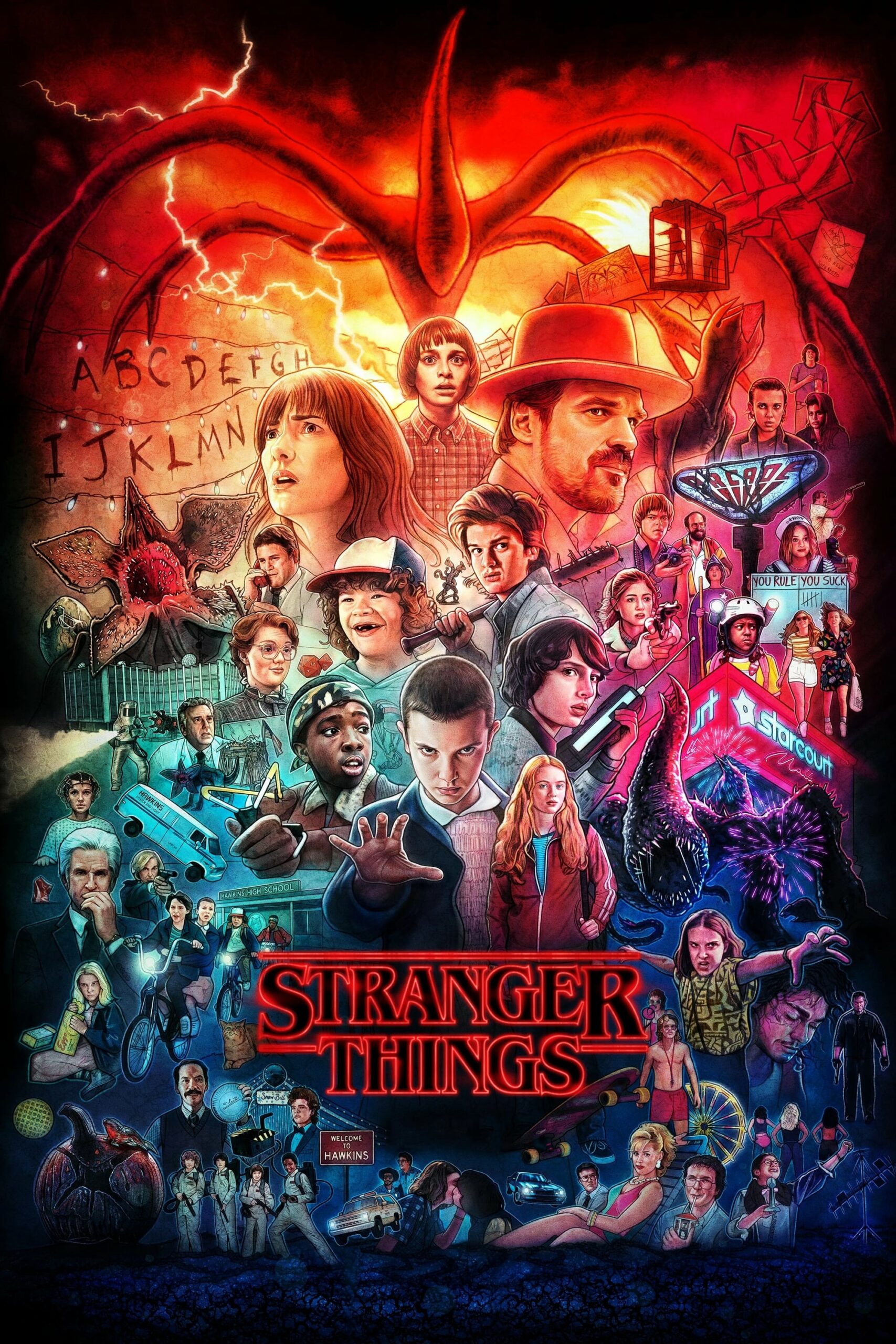 Plakát pro film “Stranger Things”