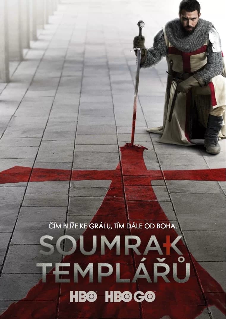 Plakát pro film “Soumrak templářů”