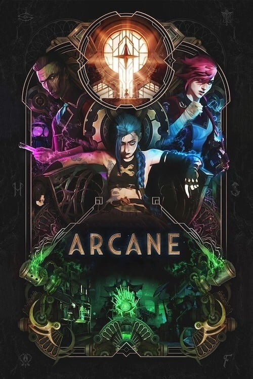 Plakát pro film “Arcane: League of Legends”