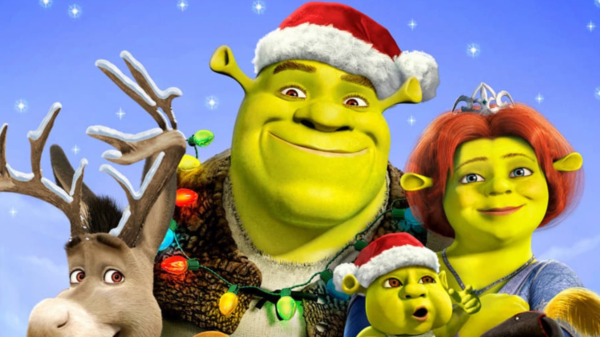 Tapeta filmu Shrekovy Vánoce / Shrek the Halls (2007)