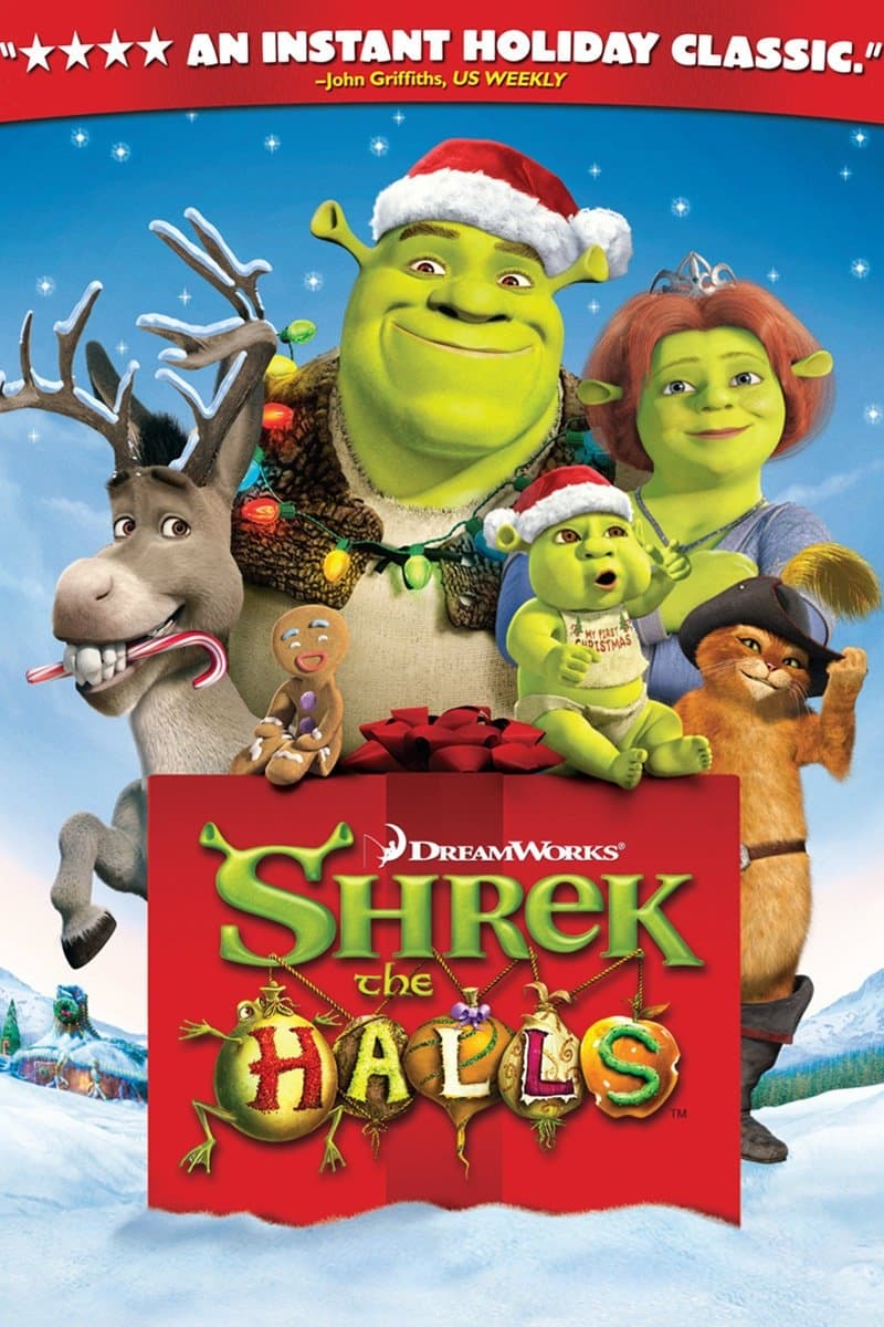 Plakát pro film “Shrekovy Vánoce”