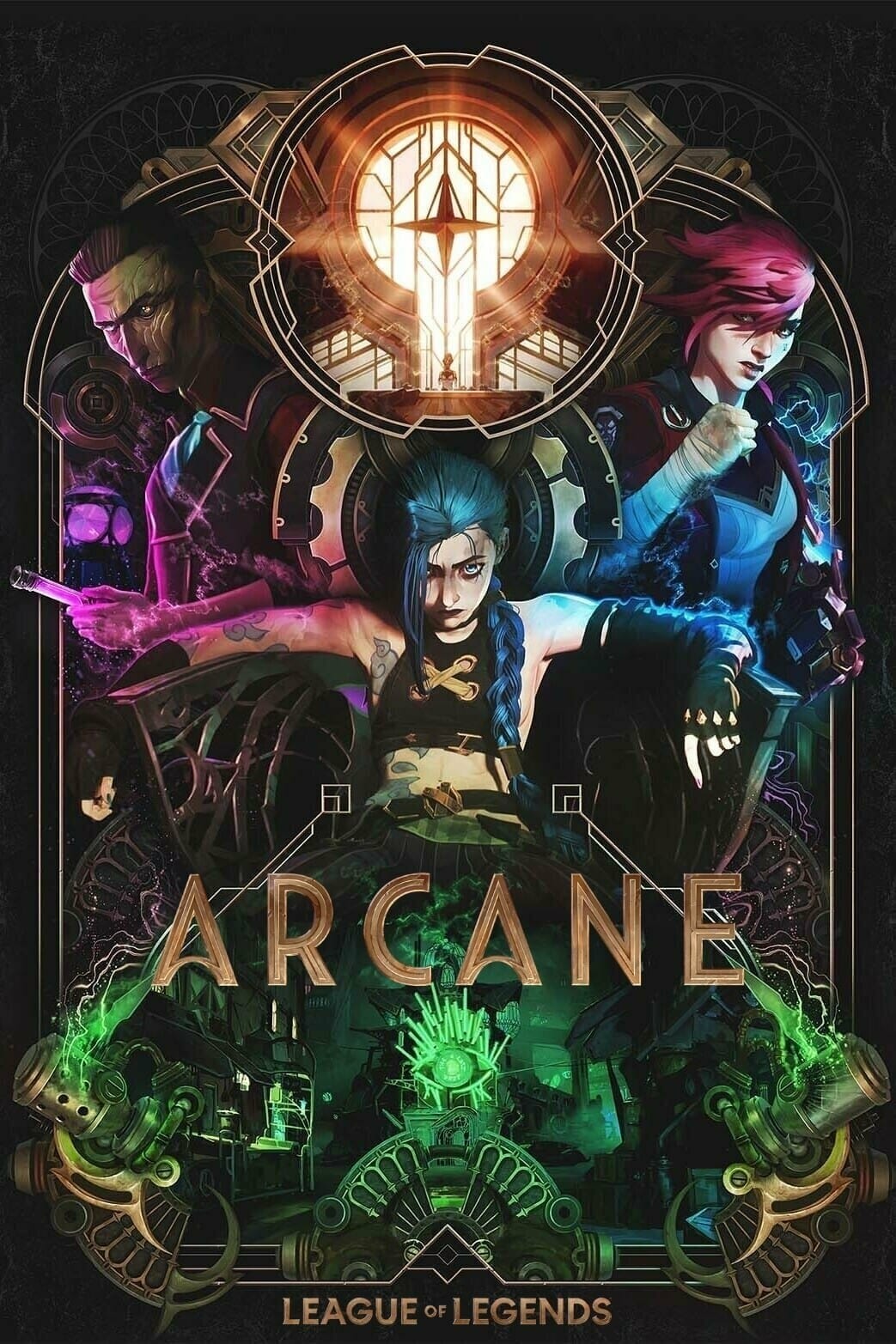 Plakát pro film “Arcane: League of Legends”