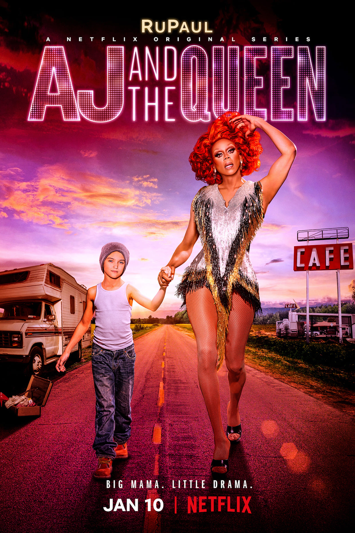 Plakát pro film “AJ a královna”