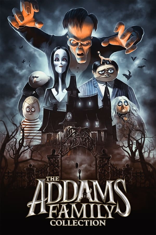 Obrazek ke kolekci filmu a serialu Addamsova rodina (animovaná kolekce)
