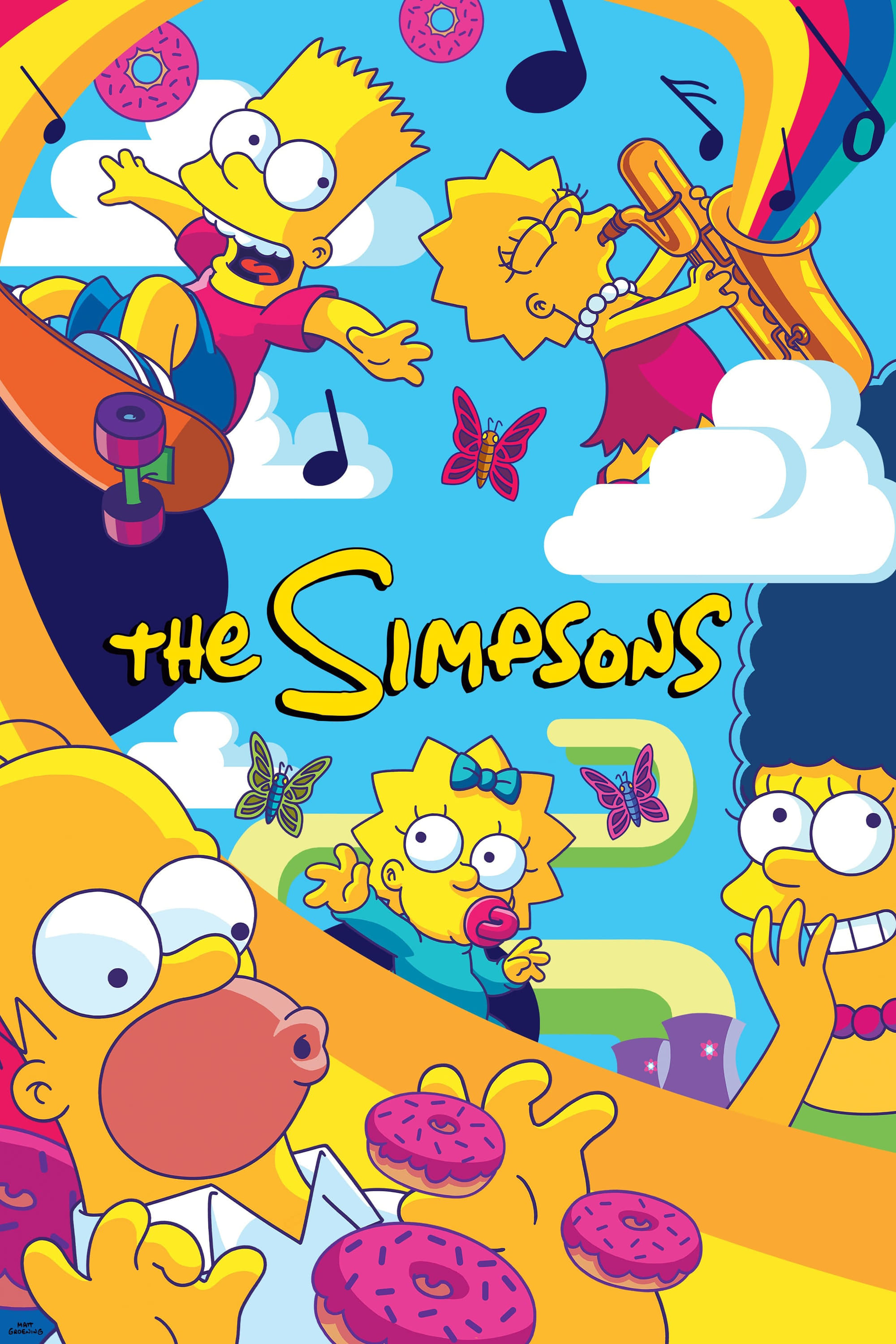 Obrazek ke kolekci filmu a serialu Simpsonovi