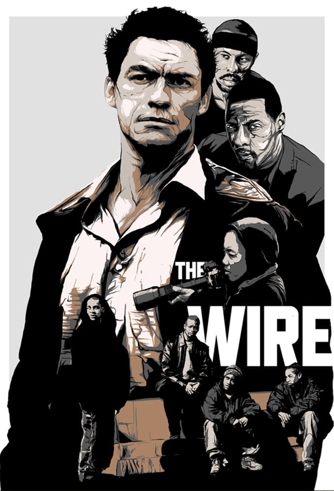 Plakát pro film “The Wire – Špína Baltimoru”