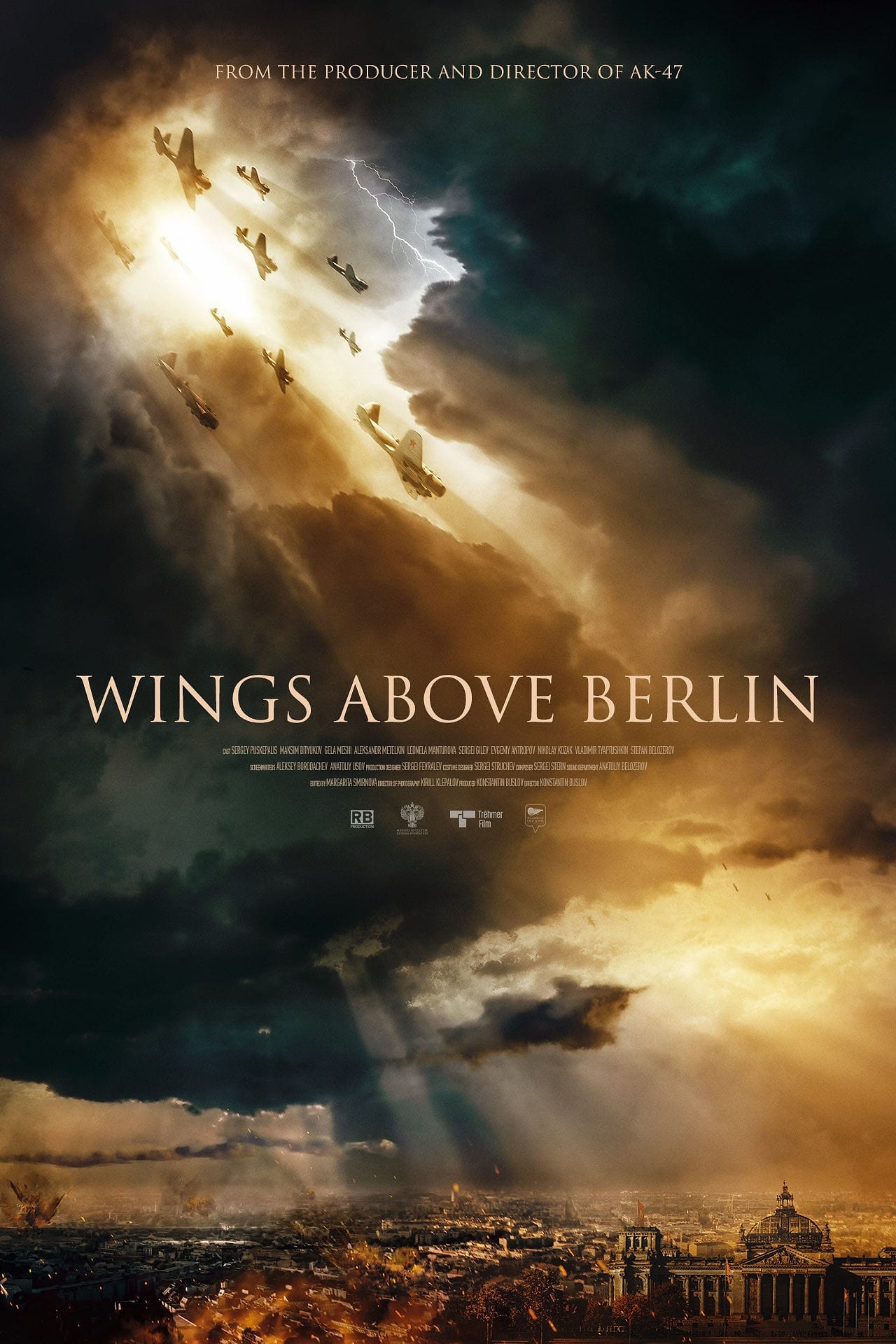Plakát pro film “Krylya nad Berlinom”
