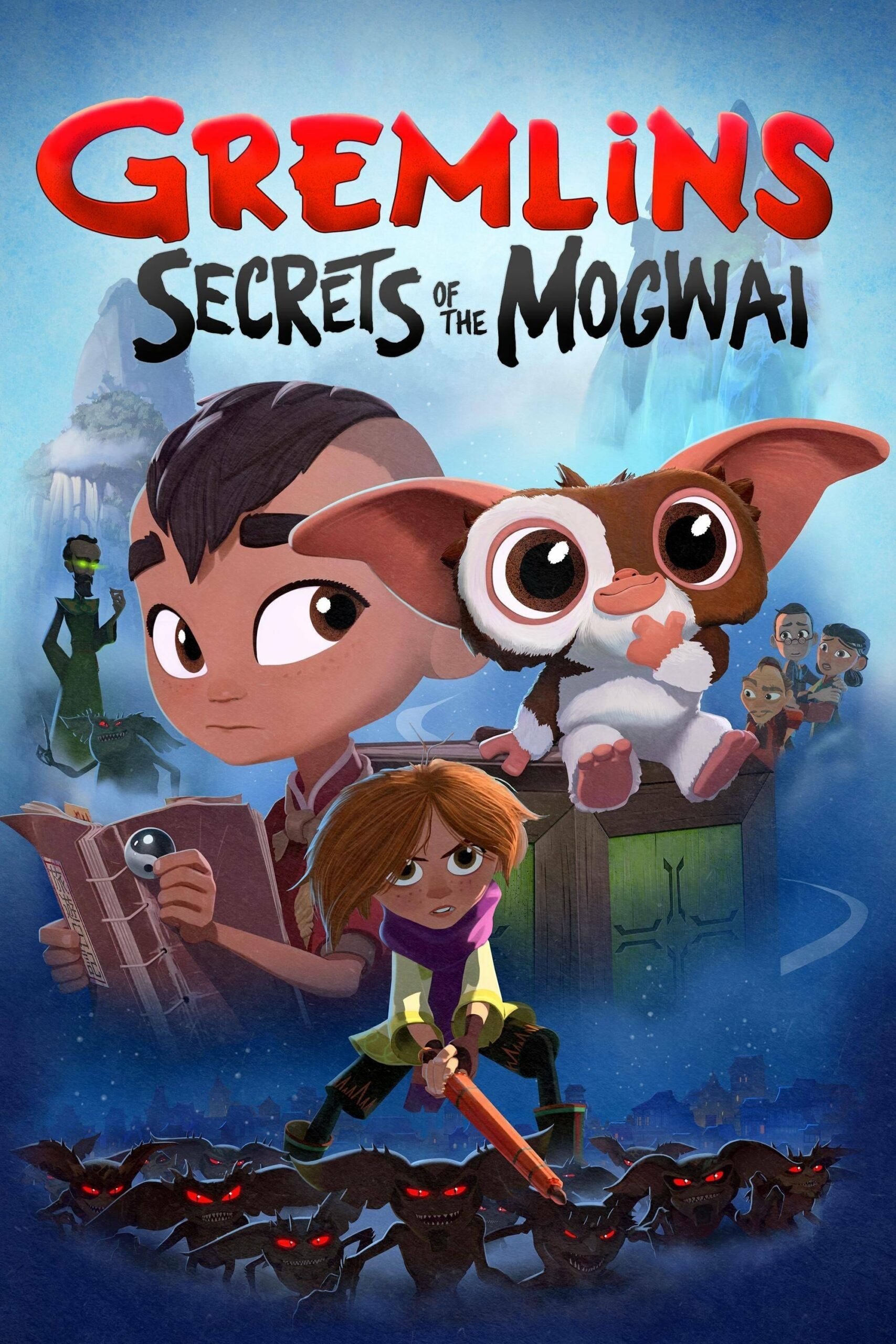 Plakát pro film “Gremlins: Tajemství Mogwaiů”