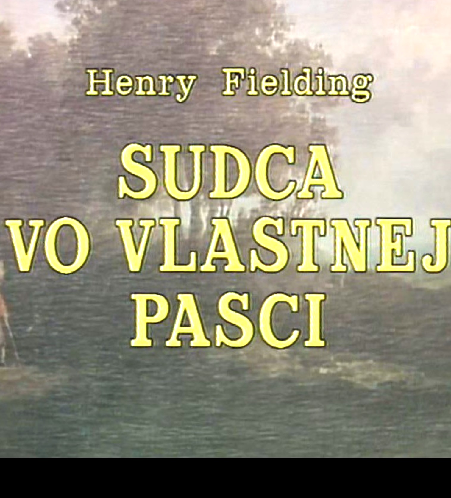 Plakát pro film “Sudca vo vlastnej pasci”