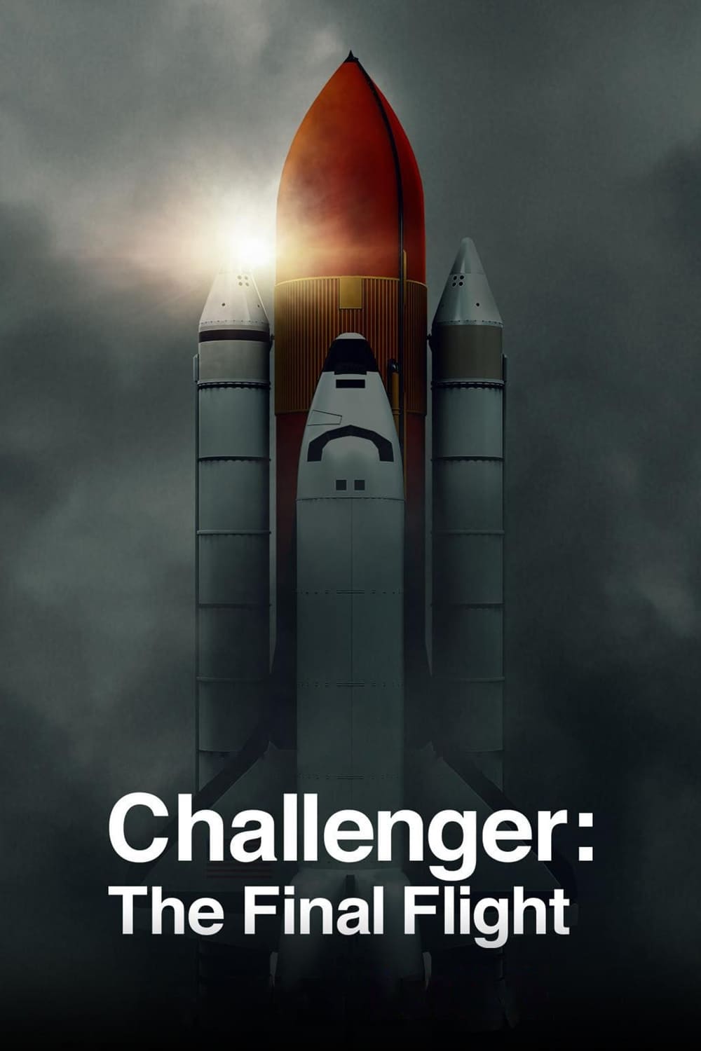 Plakát pro film “Challenger: Poslední let”