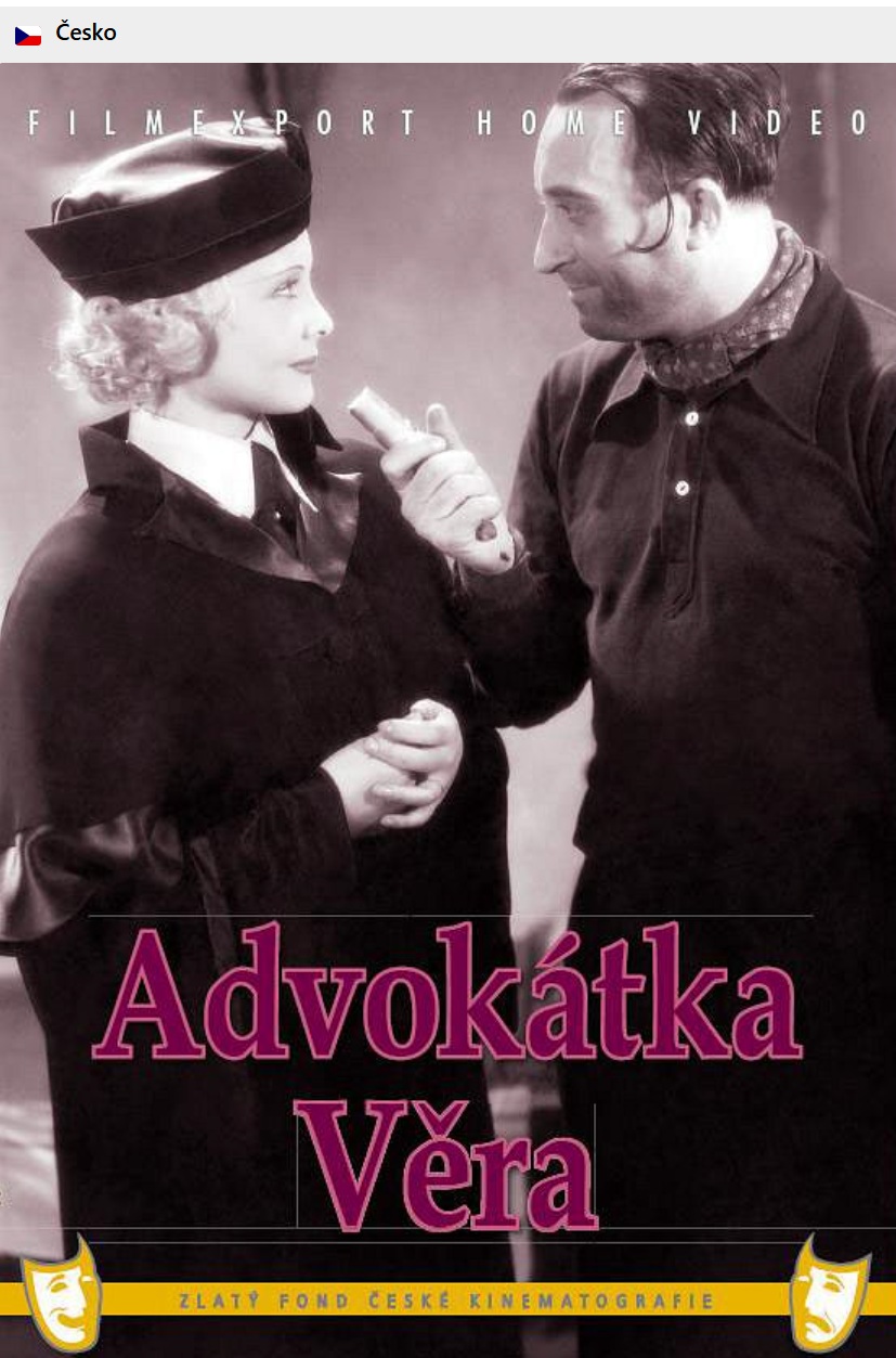 Plakát pro film “Advokátka Věra”