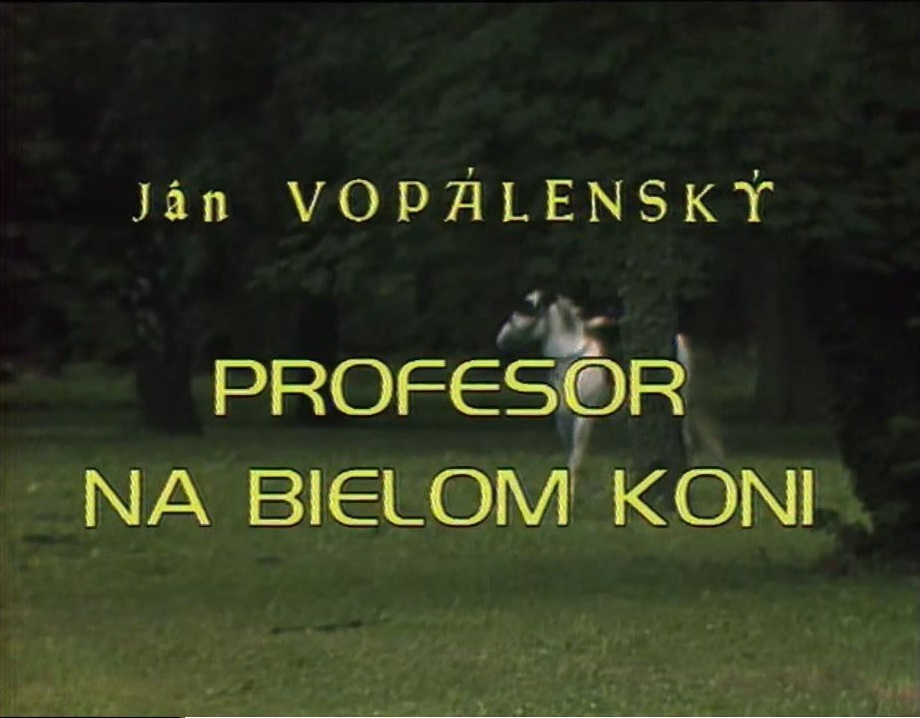 Tapeta filmu Profesor na bielom koni /  ()