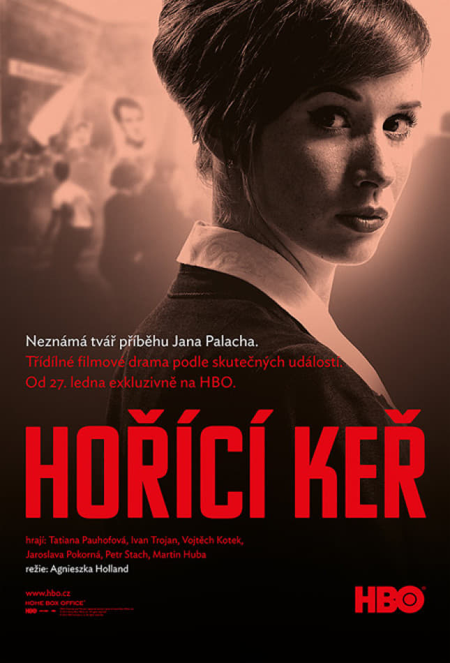 Plakát pro film “Hořící keř”