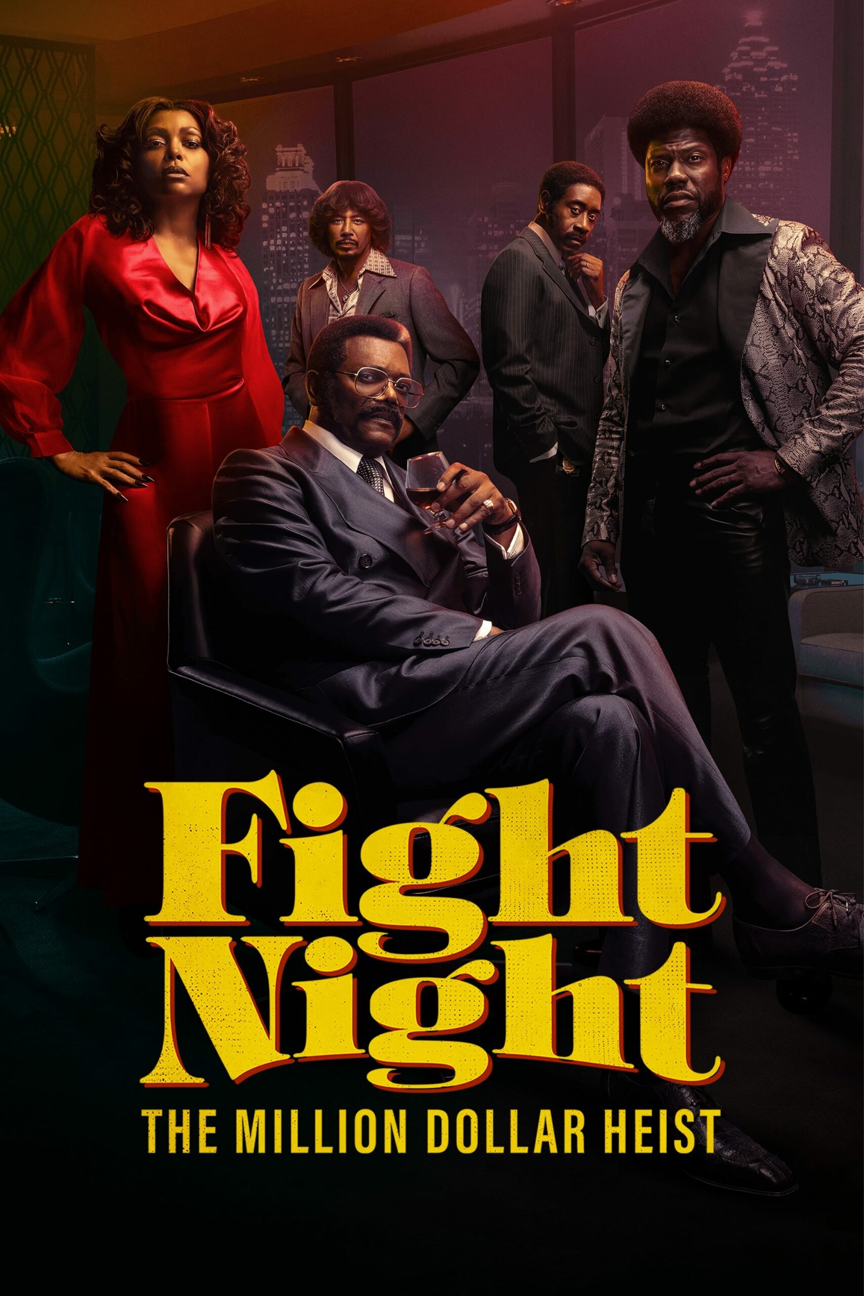 Plakát pro film “Fight Night: The Million Dollar Heist”