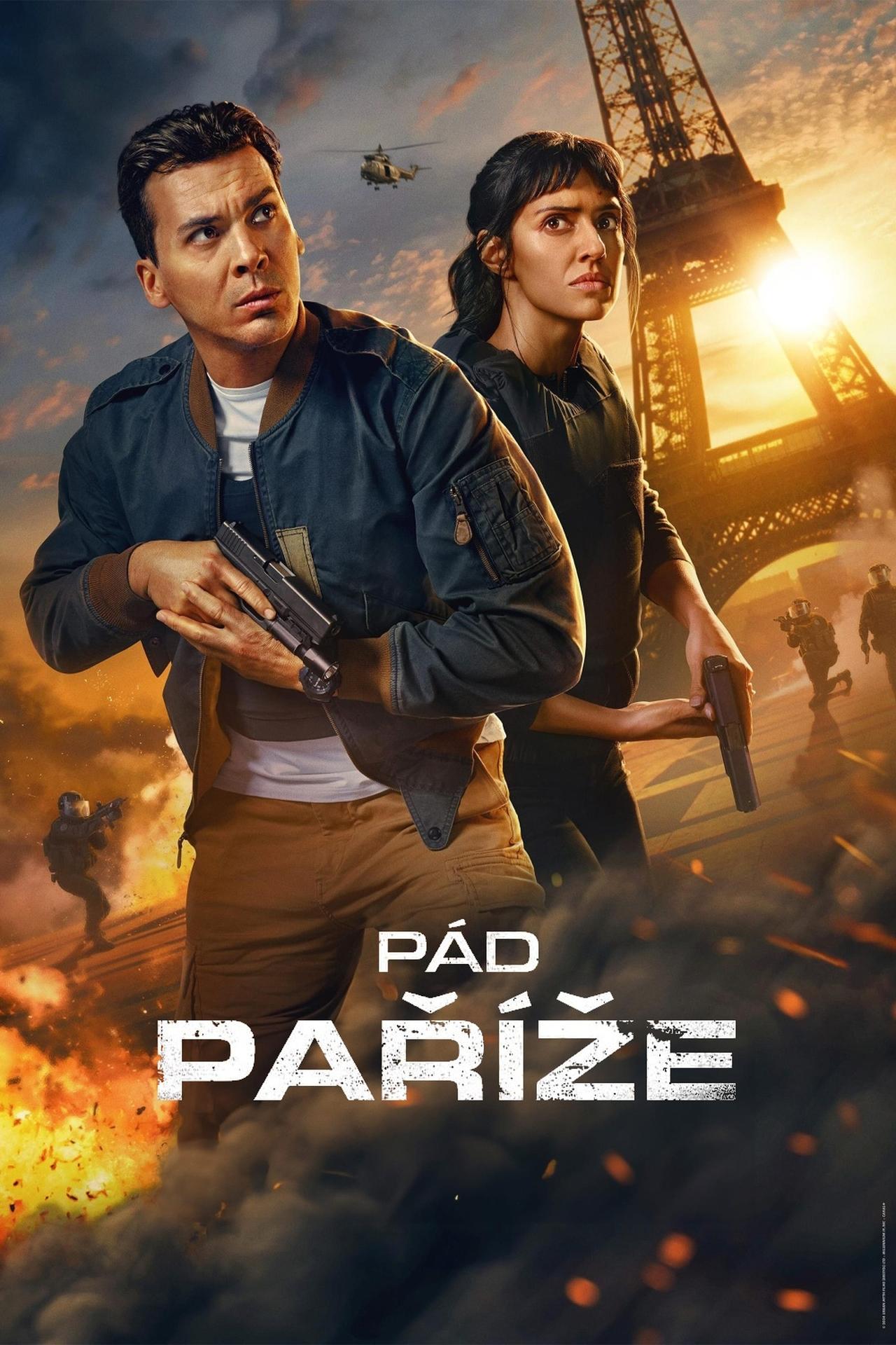 Plakát pro film “Pád Paříže”