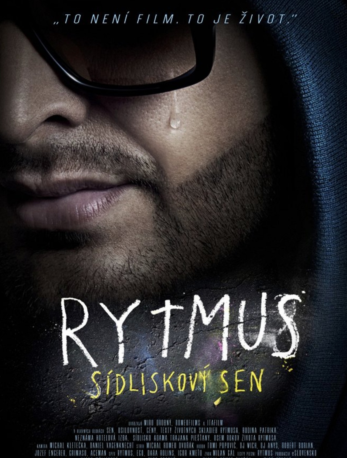 Plakát pro film “RYTMUS sídliskový sen”