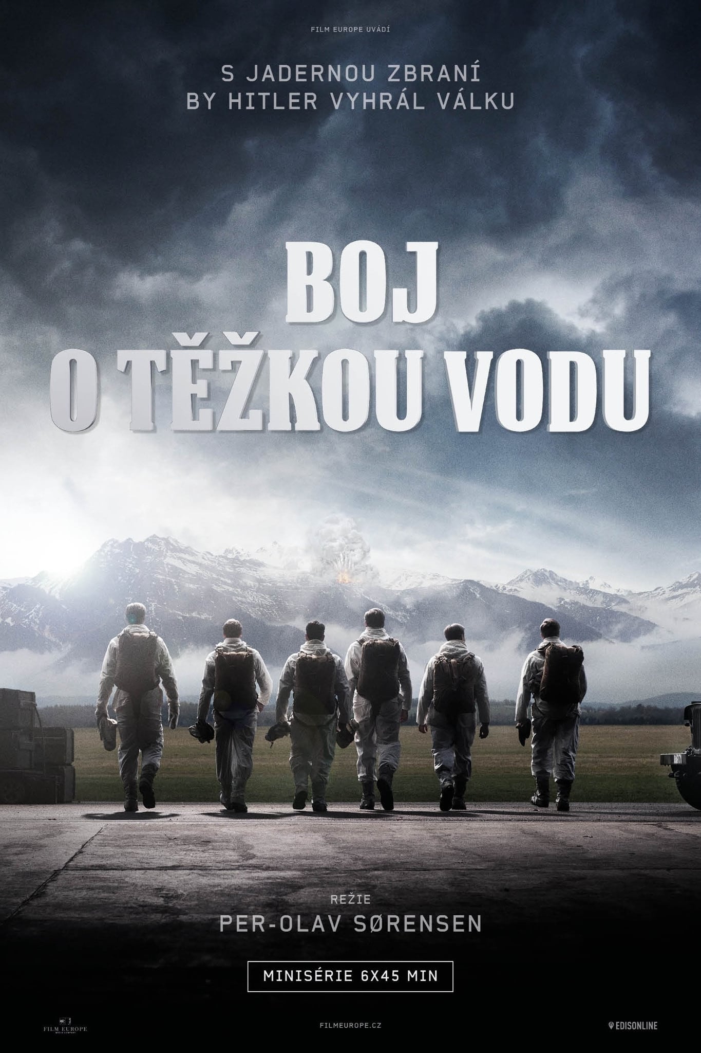 Plakát pro film “Boj o těžkou vodu”