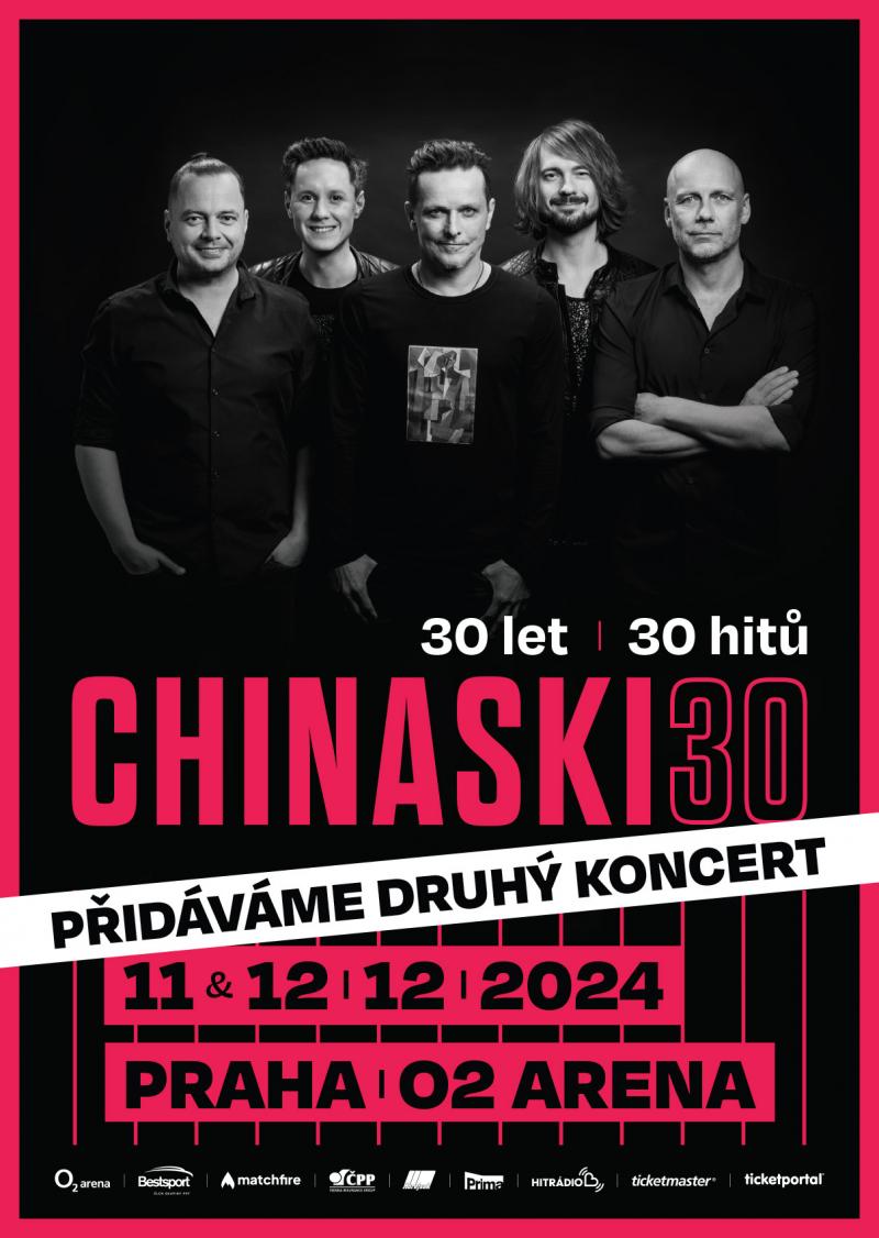 Plakát pro film “Chinaski – 30 let na scéně”