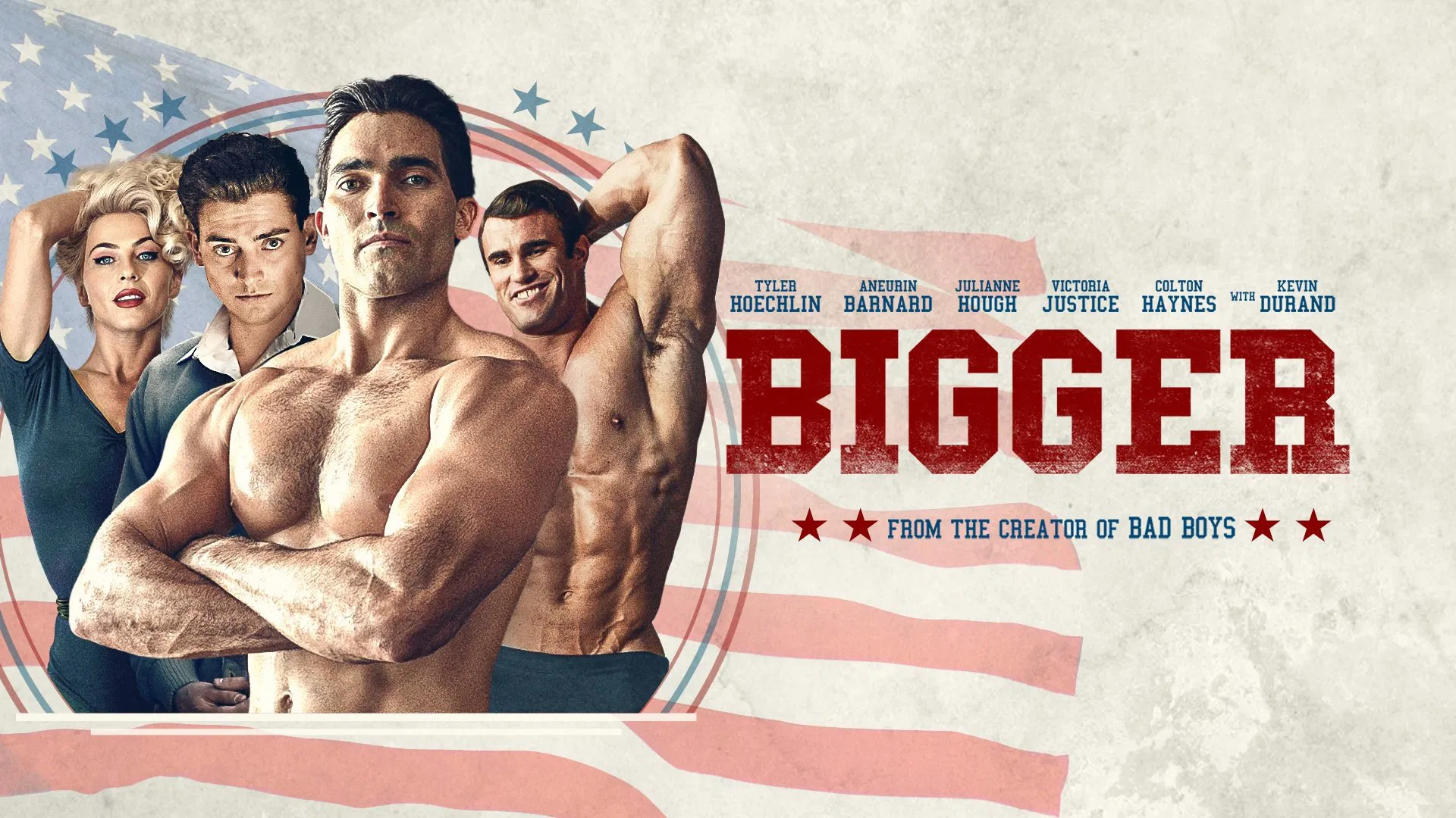 Tapeta filmu Mr. Olympia – Příběh bratrů Weiderových / Bigger (2018)