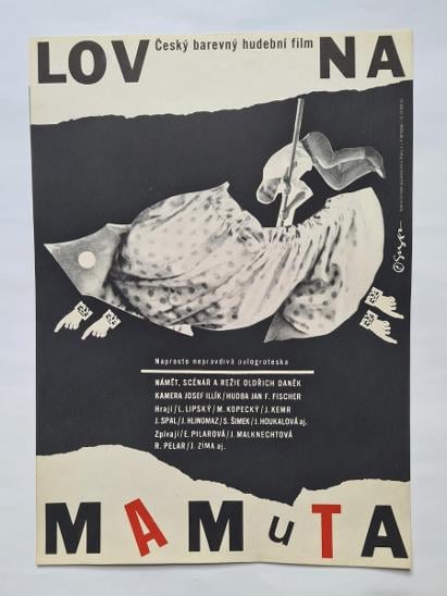 Plakát pro film “Lov na mamuta”
