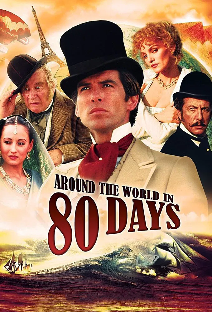 Plakát pro film “Cesta kolem světa za 80 dní”