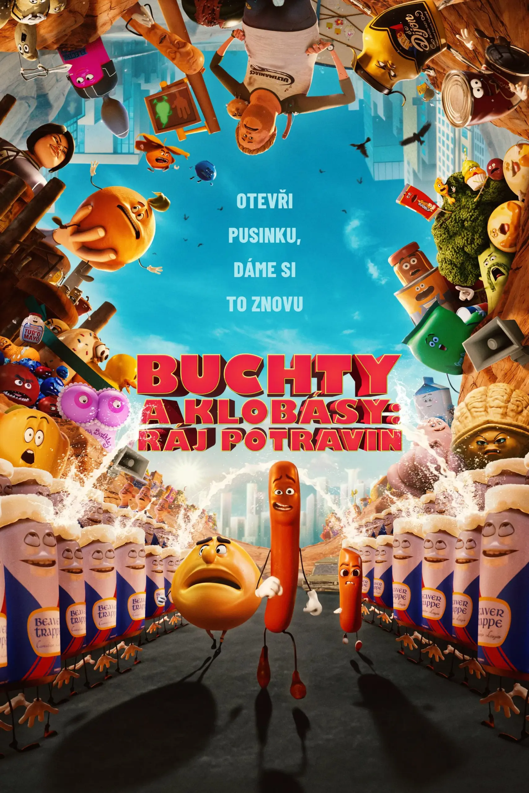 Plakát pro film “Buchty a klobásy: Ráj potravin”