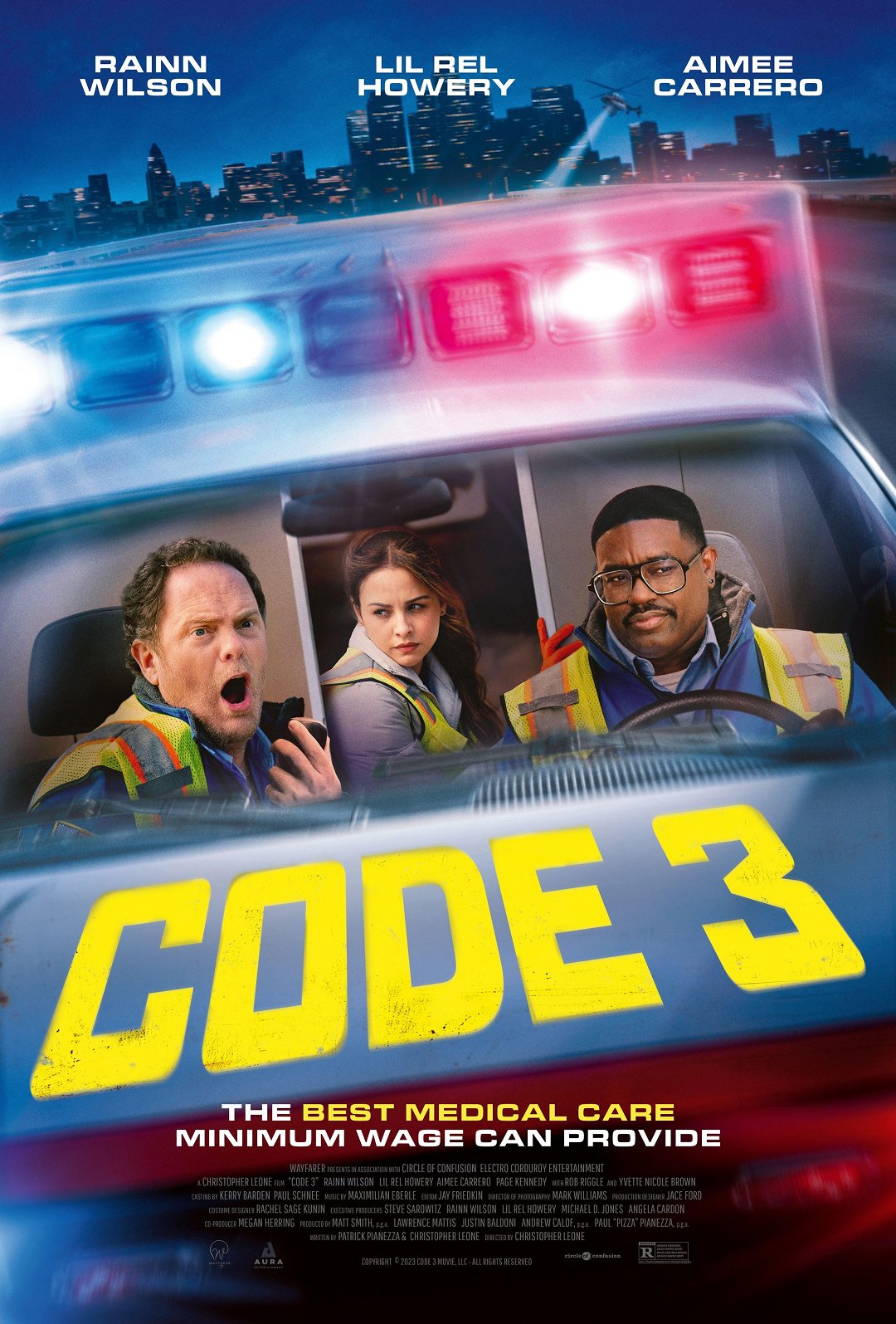 Plakát pro film “Code 3”