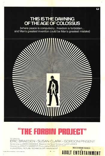 Plakát pro film “Colossus: The Forbin Project”