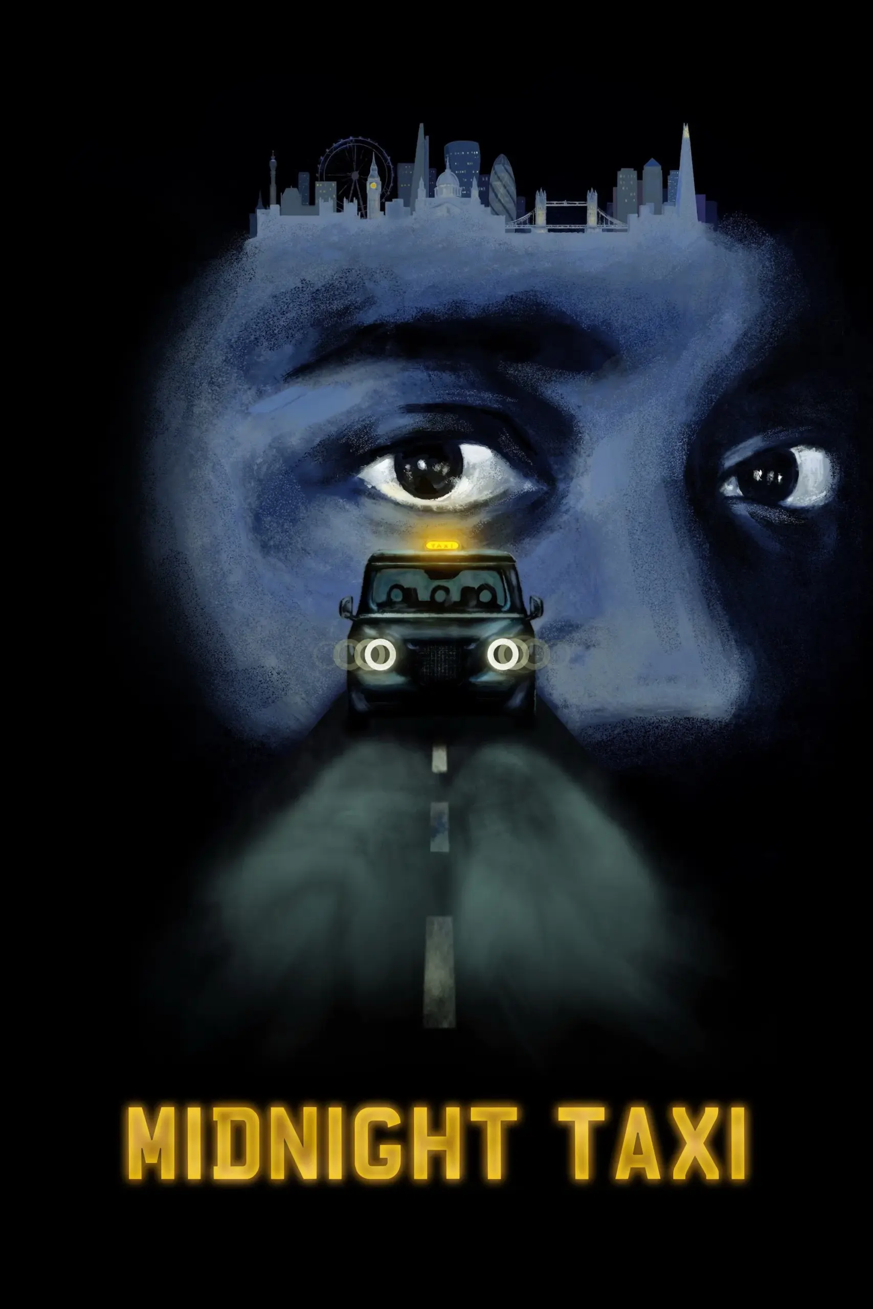 Plakát pro film “Půlnoční taxi”