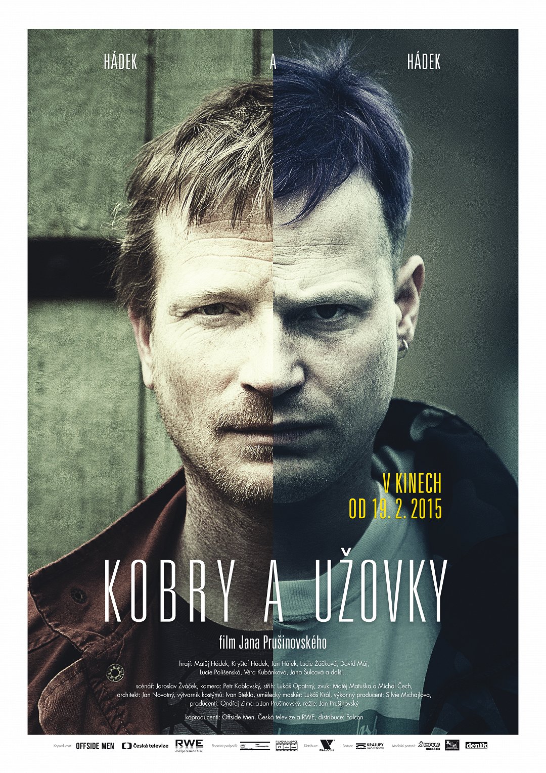 Plakát pro film “Kobry a užovky”