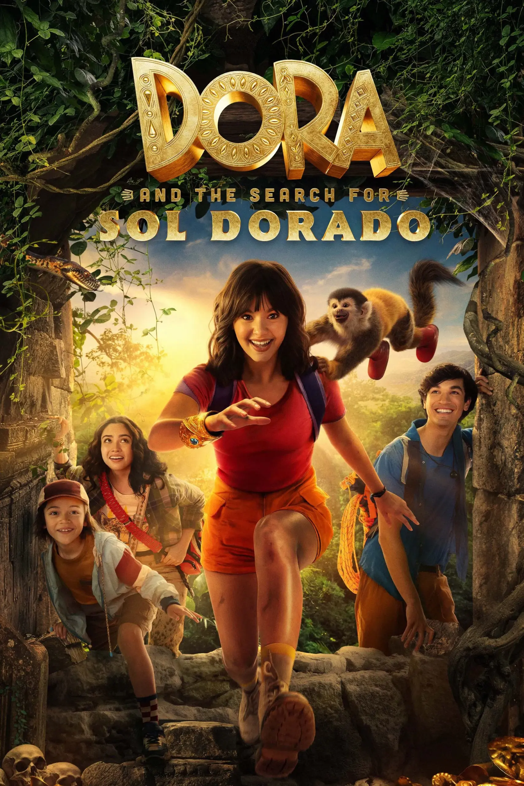 Plakát pro film “Dora a pátrání po Sol Doradu”