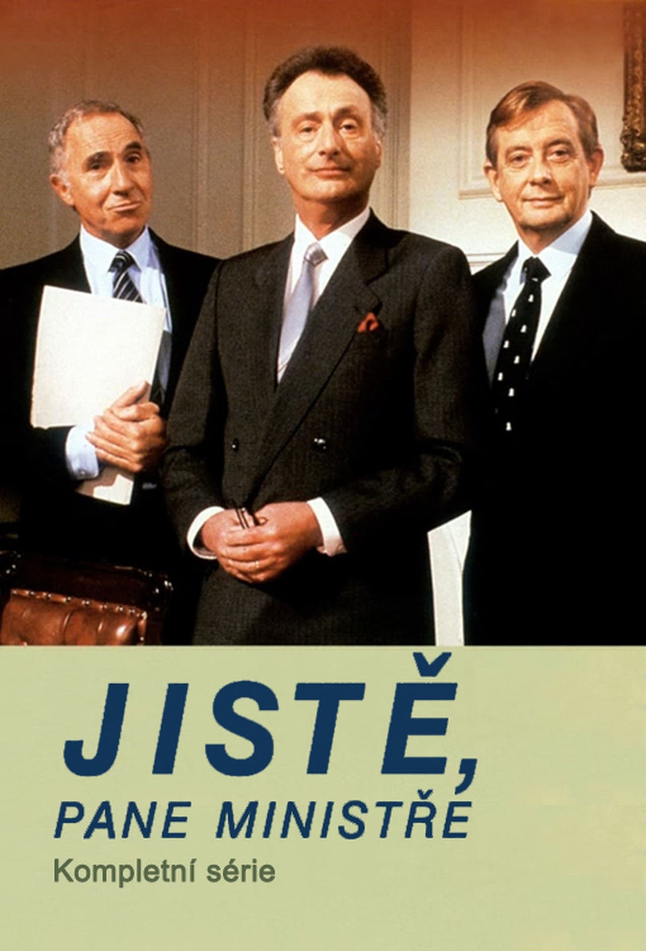 Plakát pro film “Jistě, pane ministře”