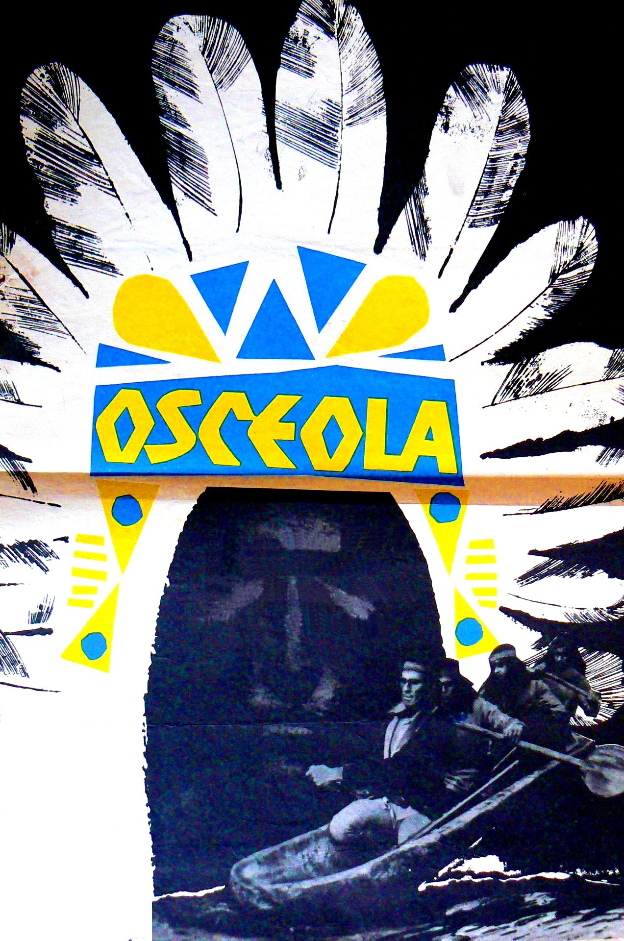 Plakát pro film “Statečný Osceola”