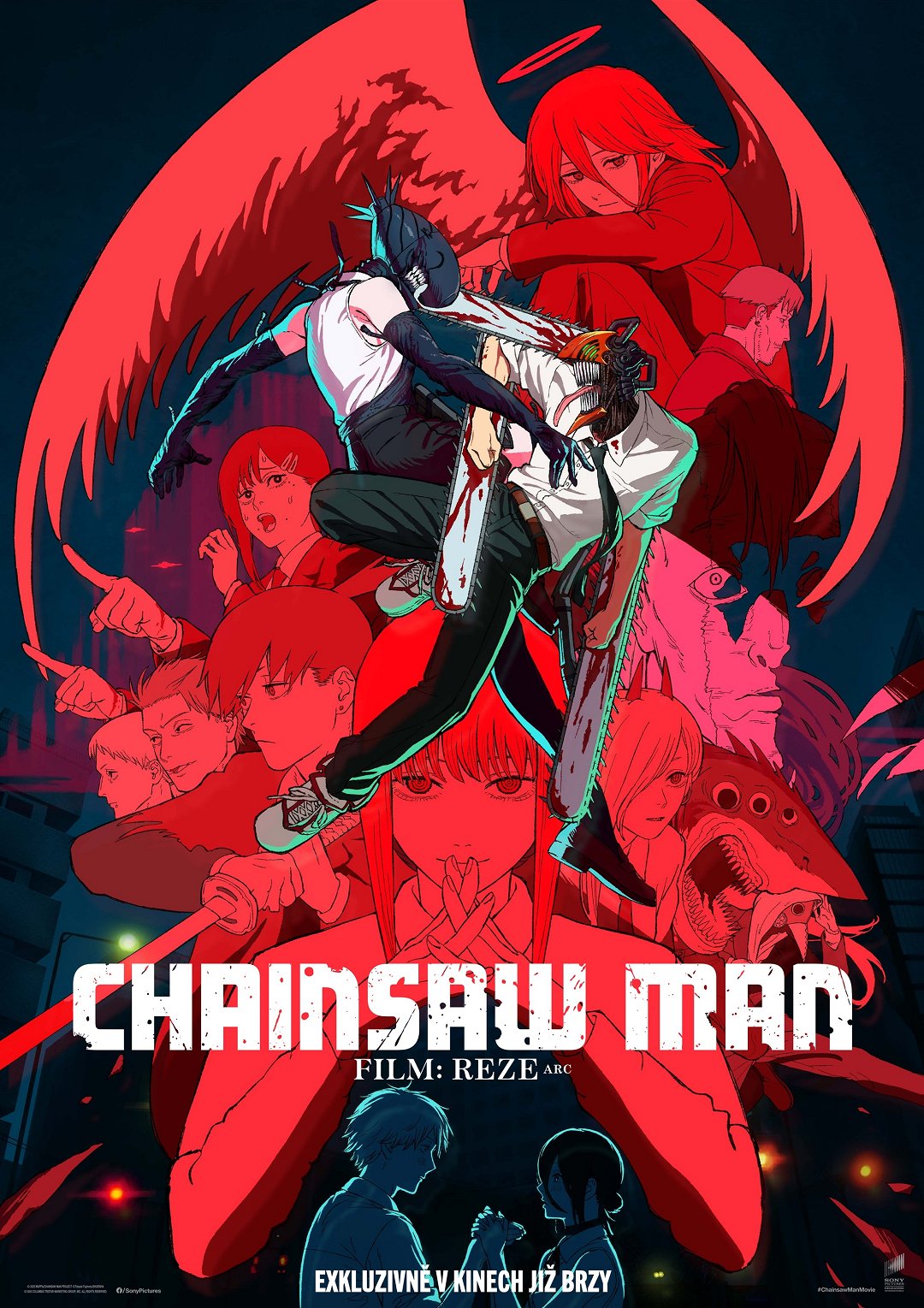 Plakát pro film “Chainsaw Man – Film: Reze Arc”