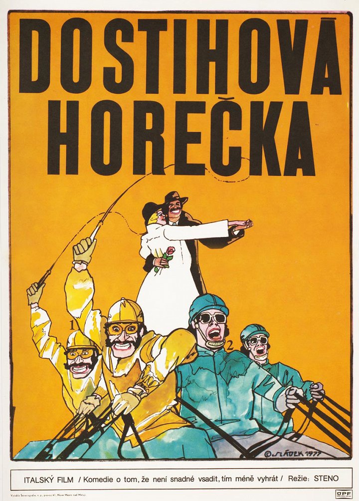 Plakát pro film “Dostihová horečka”