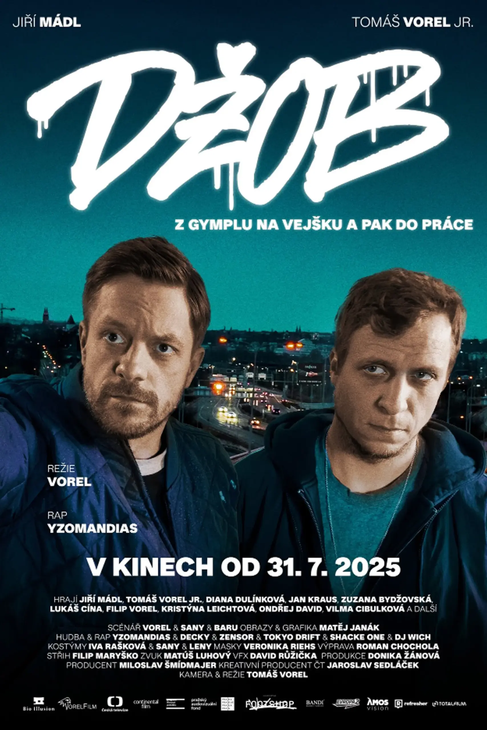Plakát pro film “Džob”