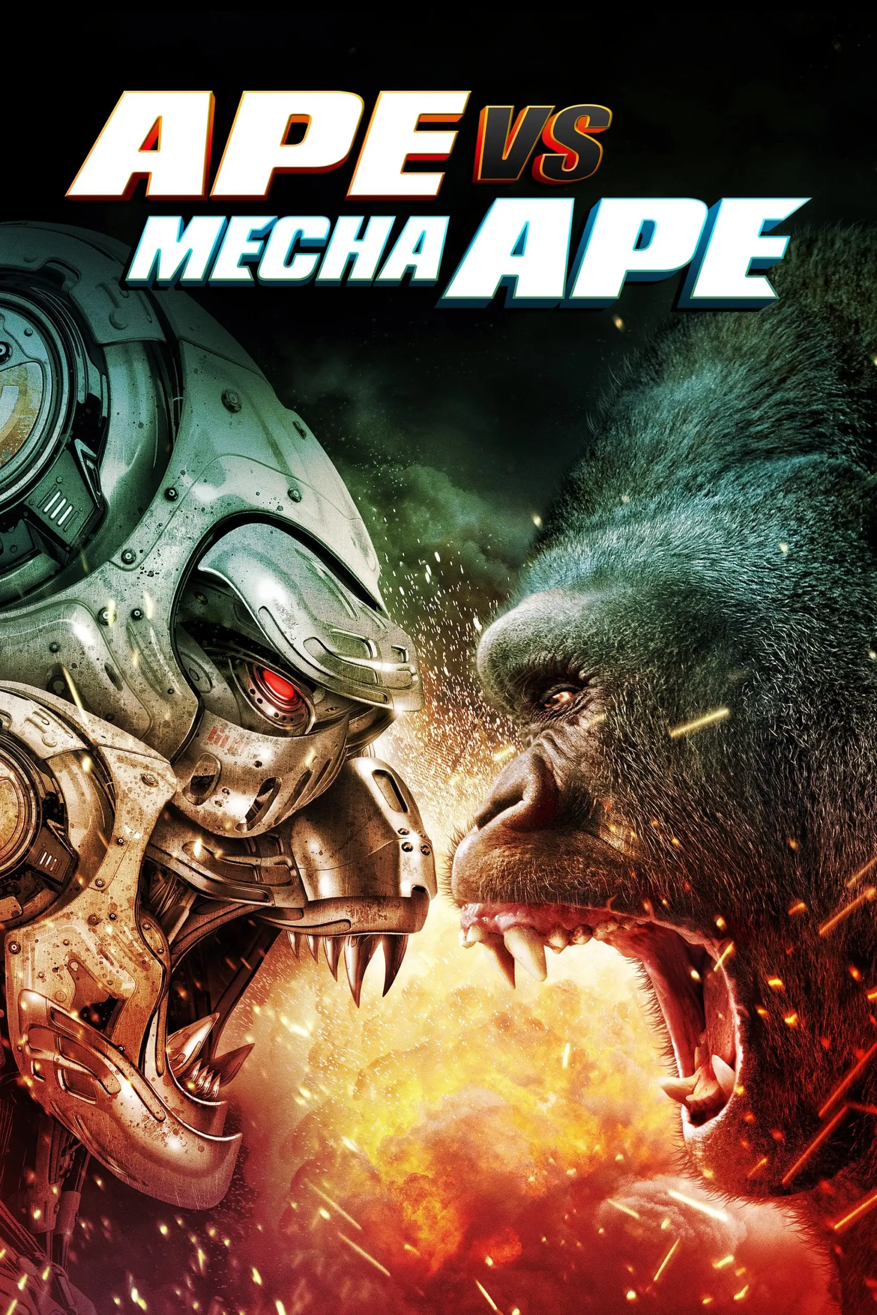 Plakát pro film “Gigakong vs. Robokong”