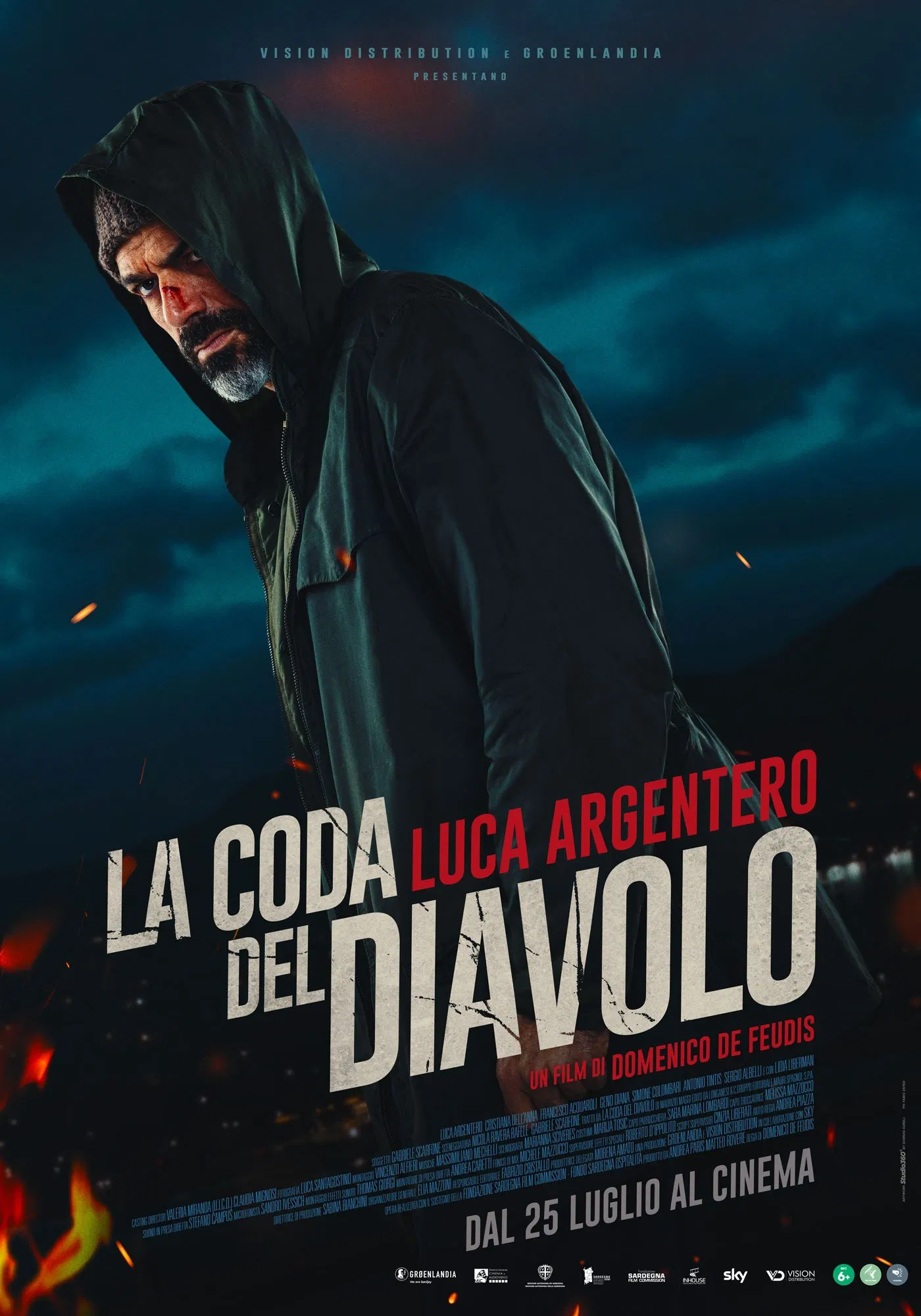 Plakát pro film “La coda del diavolo”
