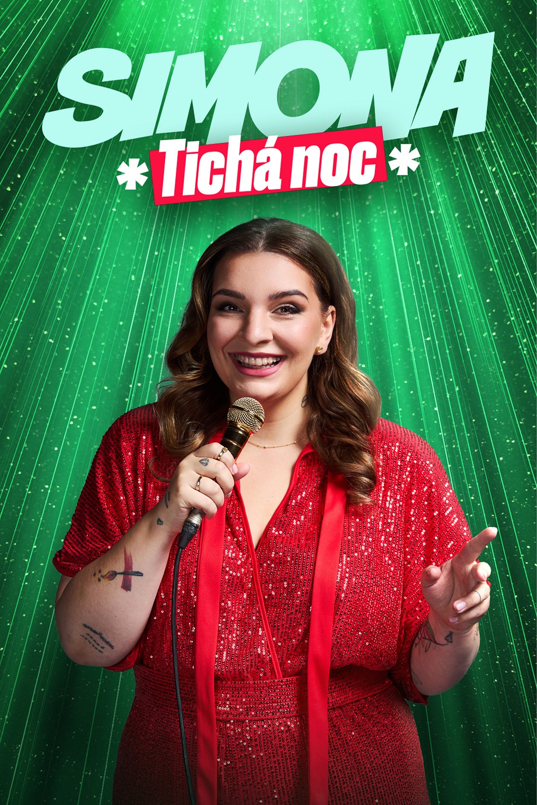 Plakát pro film “Simona: Tichá noc”