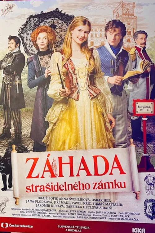 Plakát pro film “Záhada strašidelného zámku”