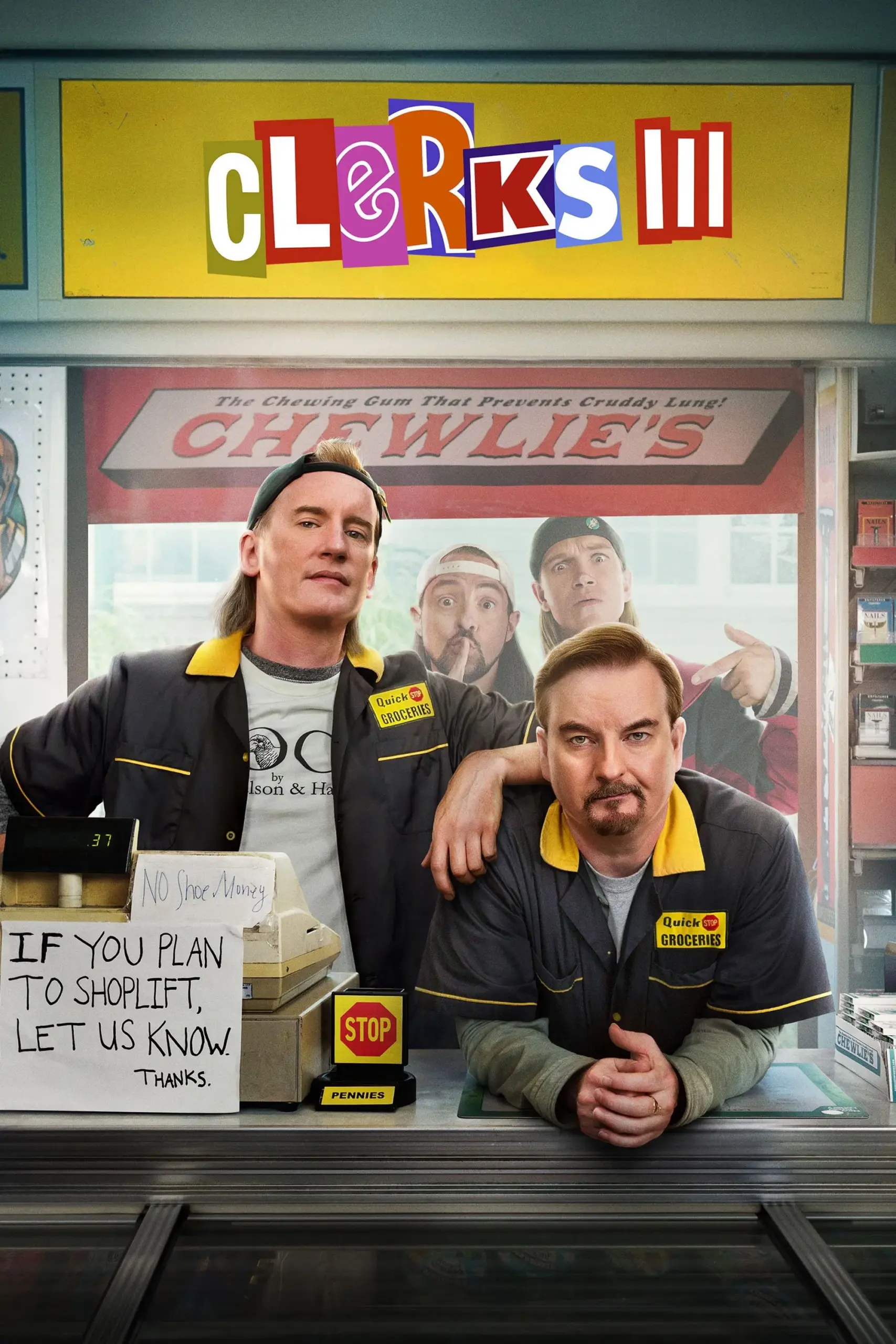 Plakát pro film “Clerks 3: Muži za pultem”